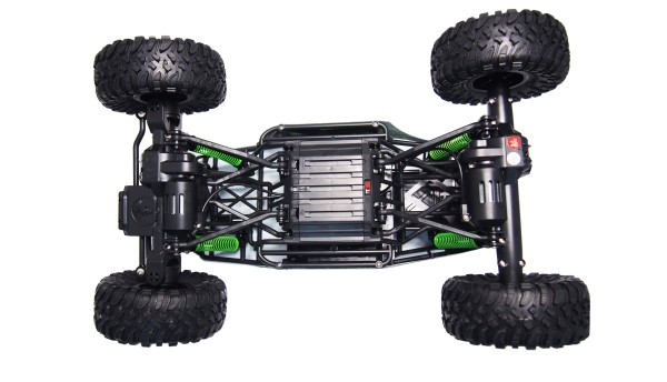 22217 CRAZY-CRAWLER 1:10 4WD RTR LED 1/2prop grün